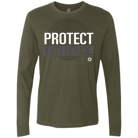 T-Shirts Military Green / Small Protect This House Men's Premium Long Sleeve
