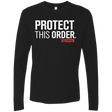 T-Shirts Black / Small Protect This Order Men's Premium Long Sleeve
