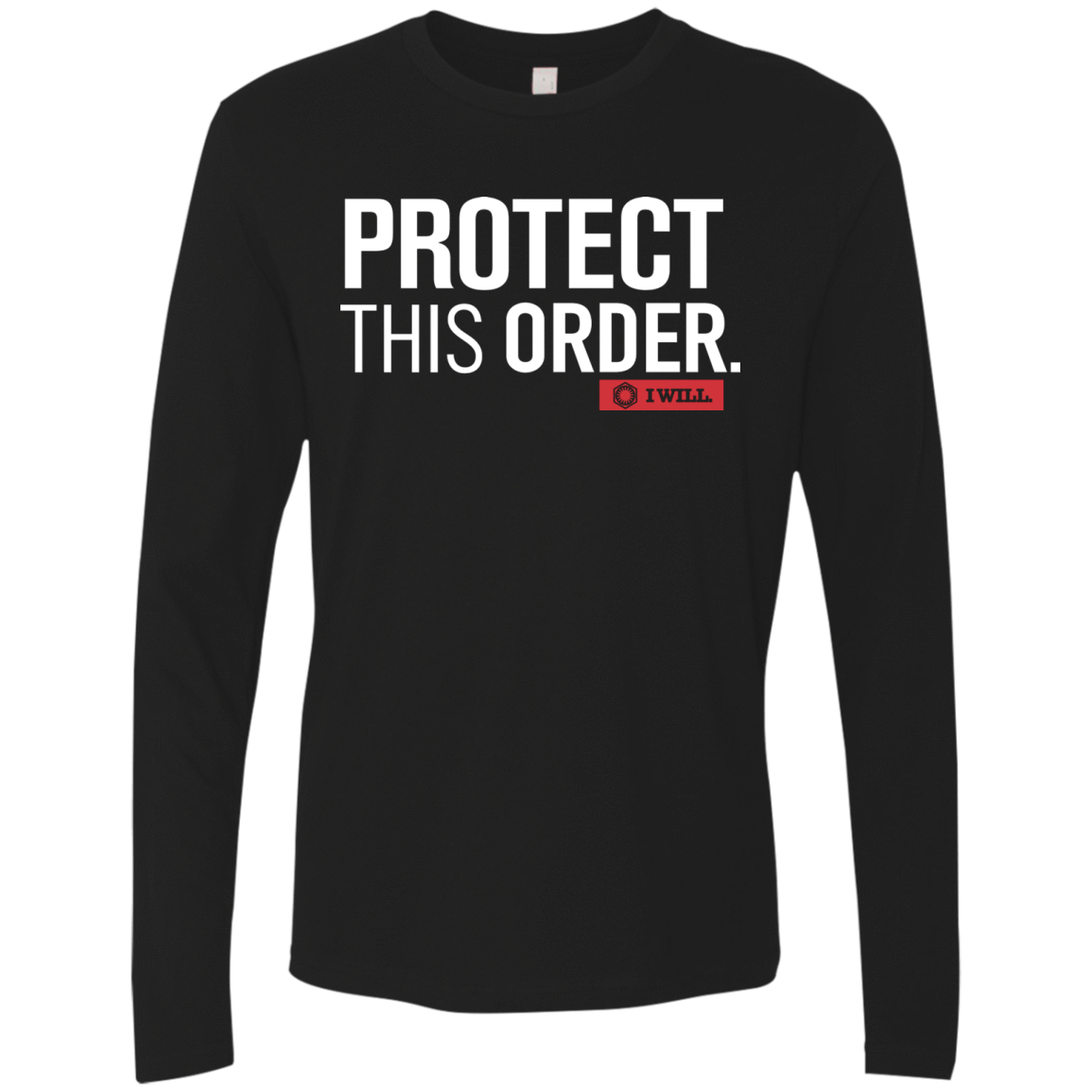 T-Shirts Black / Small Protect This Order Men's Premium Long Sleeve