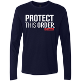 T-Shirts Midnight Navy / Small Protect This Order Men's Premium Long Sleeve