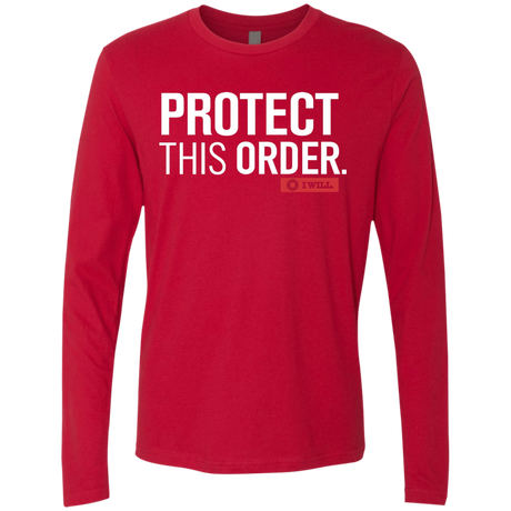 T-Shirts Red / Small Protect This Order Men's Premium Long Sleeve