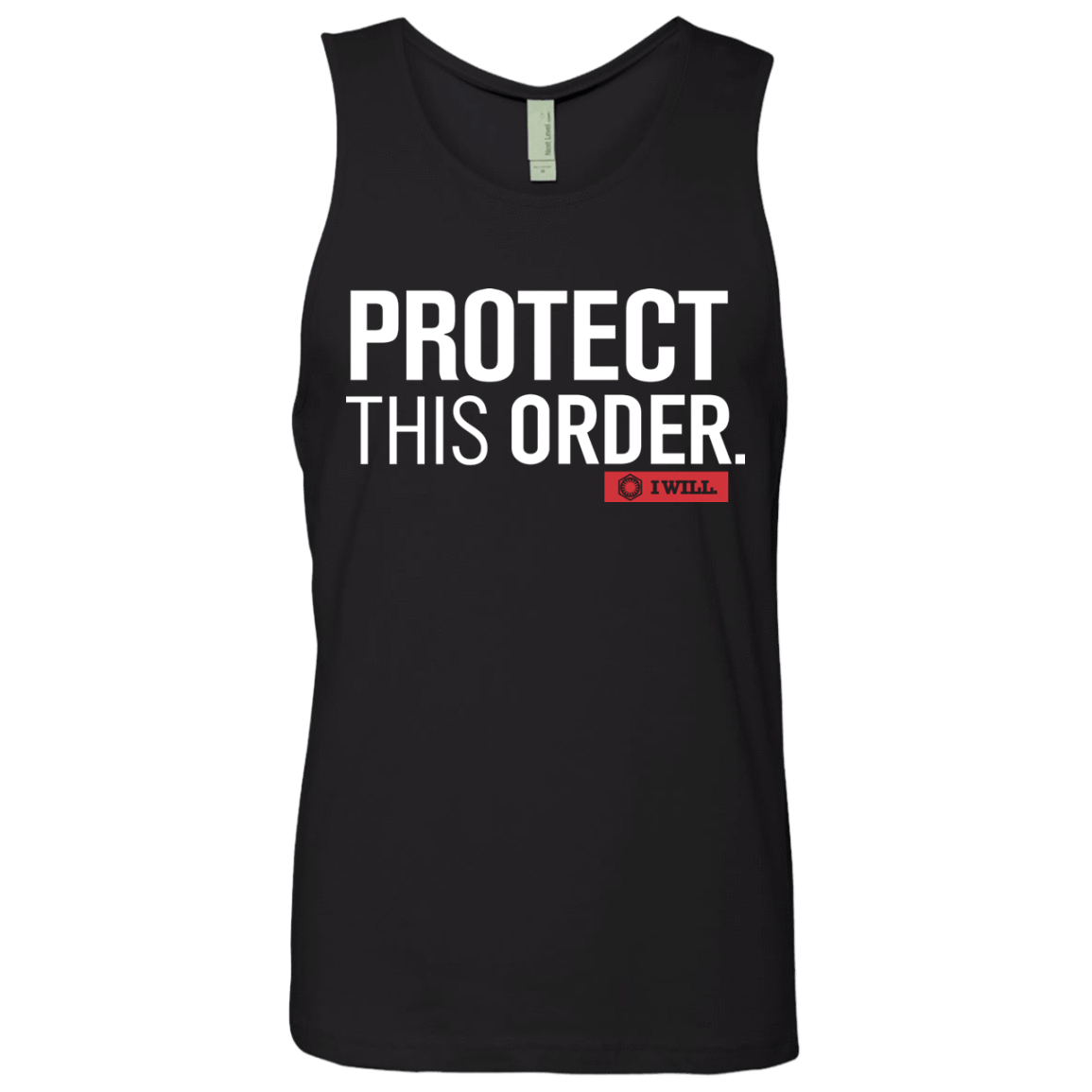 T-Shirts Black / Small Protect This Order Men's Premium Tank Top