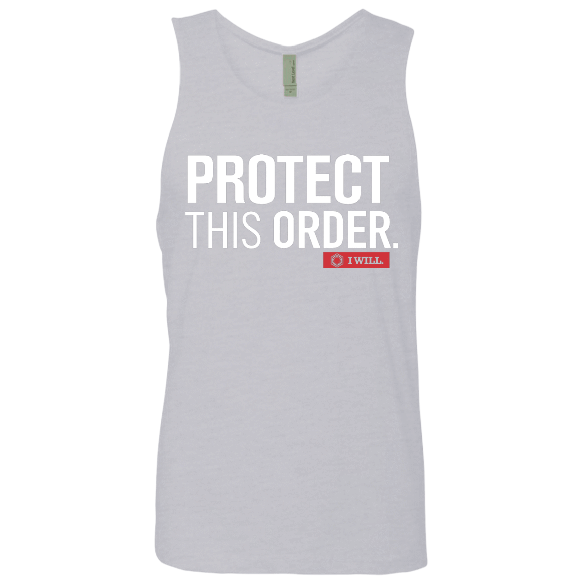 T-Shirts Heather Grey / Small Protect This Order Men's Premium Tank Top