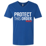 T-Shirts Royal / X-Small Protect This Order Men's Premium V-Neck