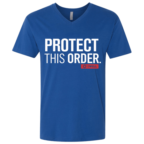 T-Shirts Royal / X-Small Protect This Order Men's Premium V-Neck