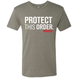 T-Shirts Venetian Grey / Small Protect This Order Men's Triblend T-Shirt