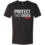 T-Shirts Vintage Black / Small Protect This Order Men's Triblend T-Shirt