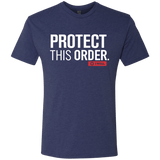 T-Shirts Vintage Navy / Small Protect This Order Men's Triblend T-Shirt