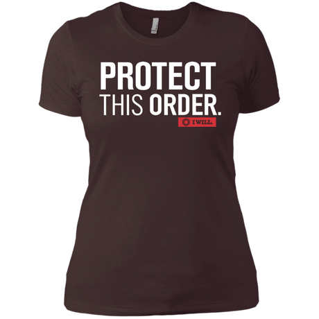 T-Shirts Dark Chocolate / X-Small Protect This Order Women's Premium T-Shirt