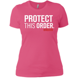 T-Shirts Hot Pink / X-Small Protect This Order Women's Premium T-Shirt