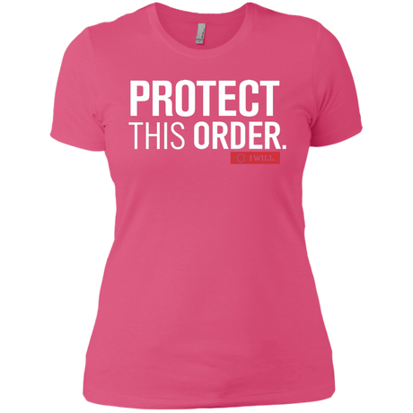 T-Shirts Hot Pink / X-Small Protect This Order Women's Premium T-Shirt