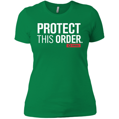 T-Shirts Kelly Green / X-Small Protect This Order Women's Premium T-Shirt