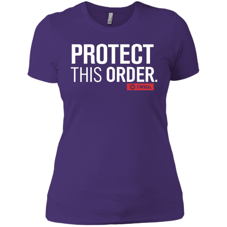 T-Shirts Purple / X-Small Protect This Order Women's Premium T-Shirt