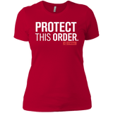 T-Shirts Red / X-Small Protect This Order Women's Premium T-Shirt