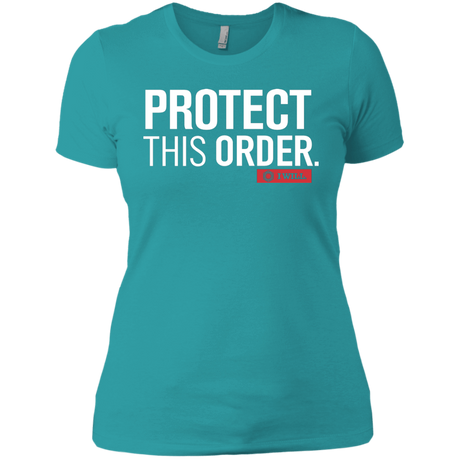 T-Shirts Tahiti Blue / X-Small Protect This Order Women's Premium T-Shirt