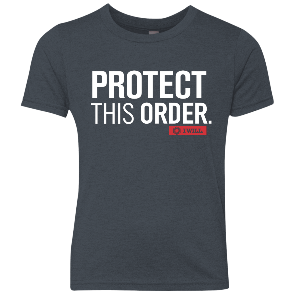 T-Shirts Vintage Navy / YXS Protect This Order Youth Triblend T-Shirt