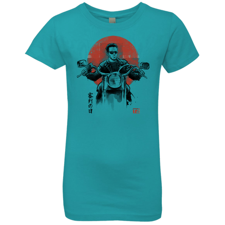 T-Shirts Tahiti Blue / YXS Protector Girls Premium T-Shirt