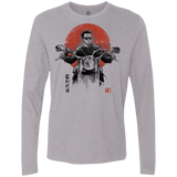 T-Shirts Heather Grey / Small Protector Men's Premium Long Sleeve