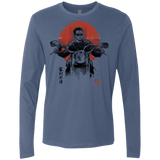 T-Shirts Indigo / Small Protector Men's Premium Long Sleeve