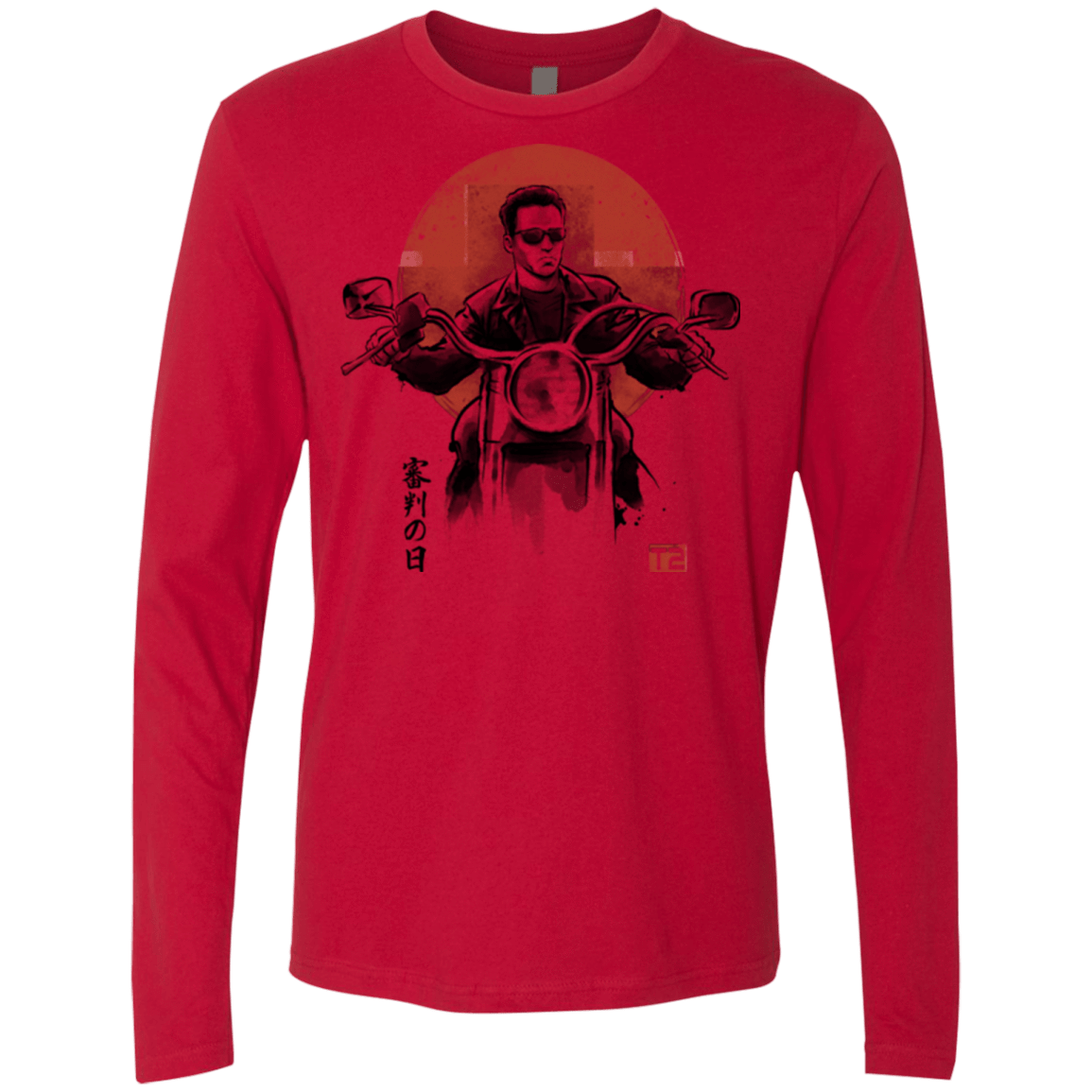 T-Shirts Red / Small Protector Men's Premium Long Sleeve
