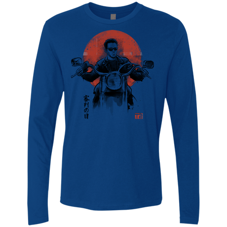 T-Shirts Royal / Small Protector Men's Premium Long Sleeve