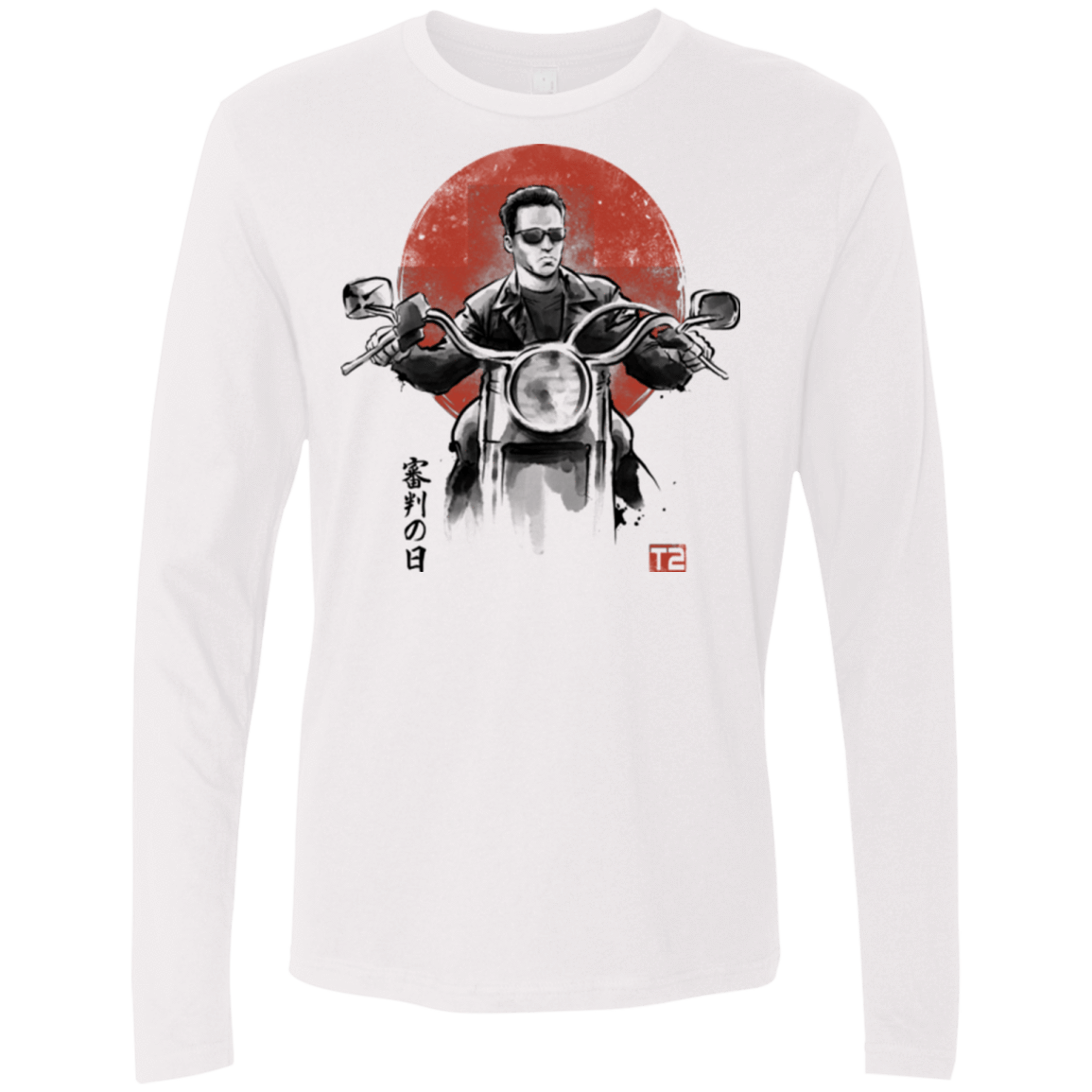 T-Shirts White / Small Protector Men's Premium Long Sleeve