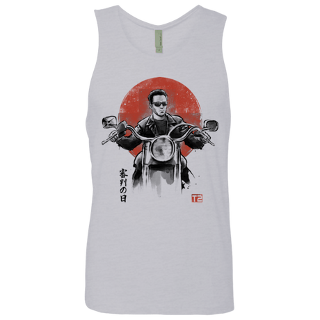 T-Shirts Heather Grey / Small Protector Men's Premium Tank Top