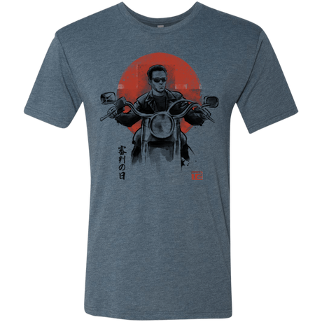 T-Shirts Indigo / Small Protector Men's Triblend T-Shirt