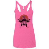 T-Shirts Vintage Pink / X-Small Protector Women's Triblend Racerback Tank