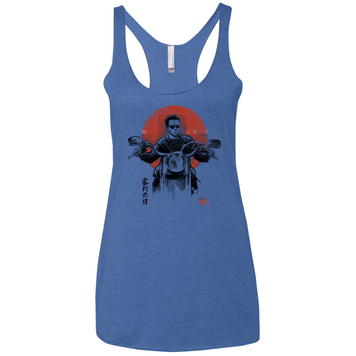 T-Shirts Vintage Royal / X-Small Protector Women's Triblend Racerback Tank
