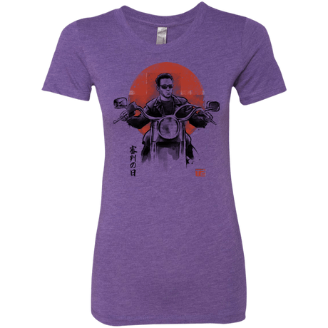T-Shirts Purple Rush / Small Protector Women's Triblend T-Shirt