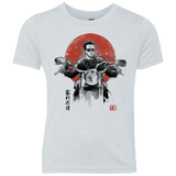 T-Shirts Heather White / YXS Protector Youth Triblend T-Shirt