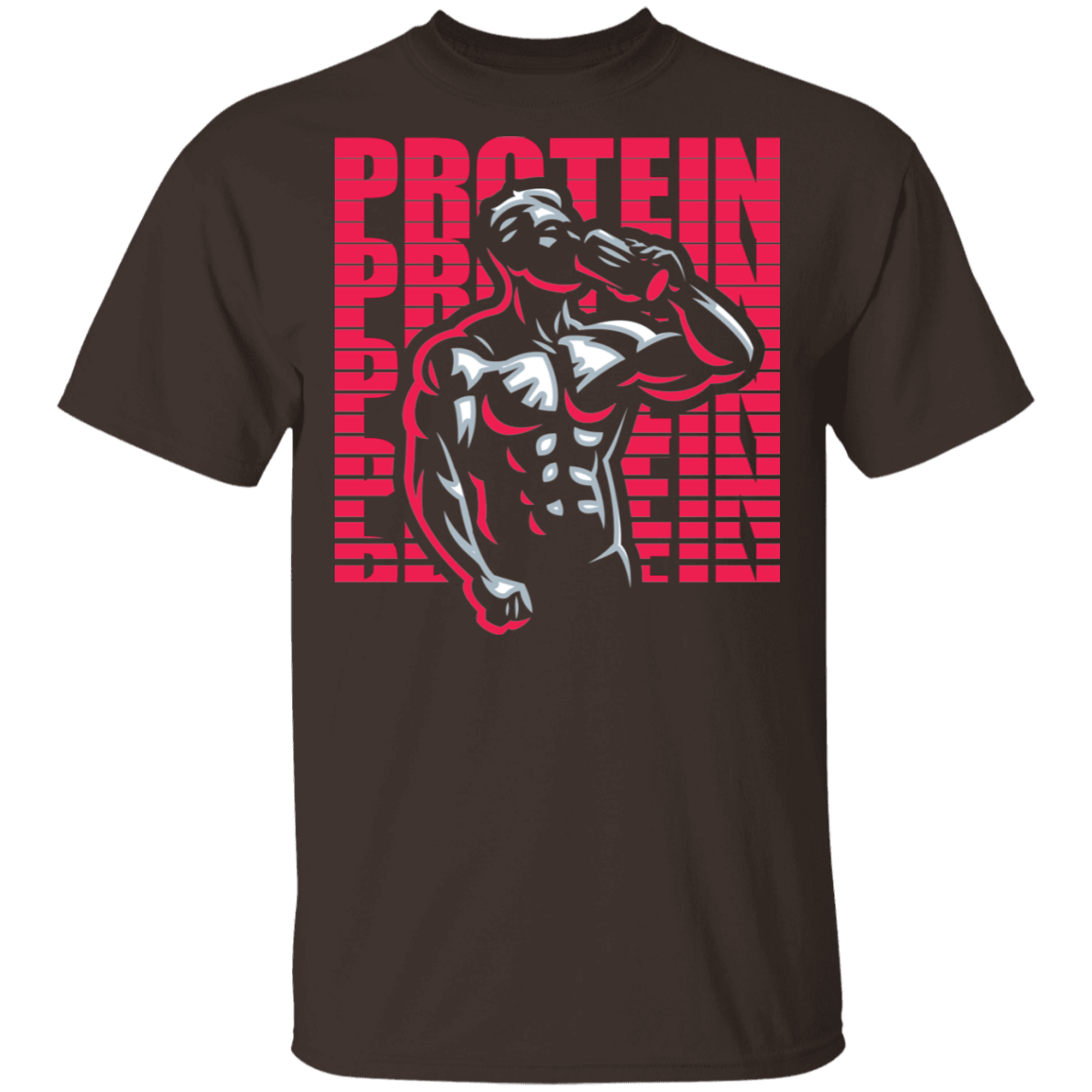 T-Shirts Dark Chocolate / S Protein T-Shirt