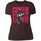 T-Shirts Dark Chocolate / S Protein Women's Premium T-Shirt
