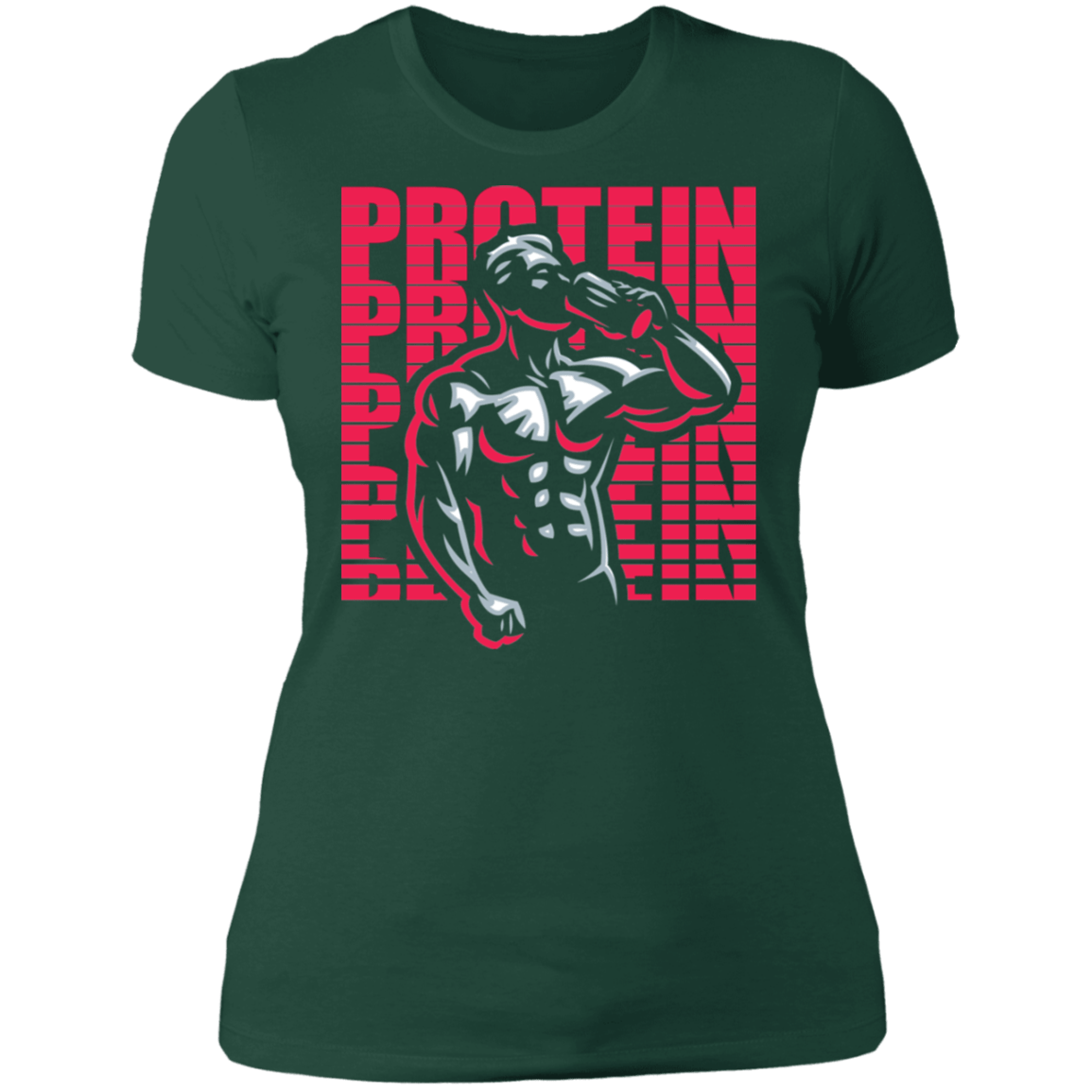 T-Shirts Forest Green / S Protein Women's Premium T-Shirt