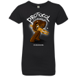 T-Shirts Black / YXS Protocol Blues Girls Premium T-Shirt