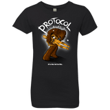 T-Shirts Black / YXS Protocol Blues Girls Premium T-Shirt