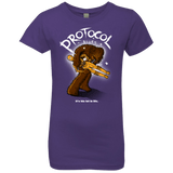 T-Shirts Purple Rush / YXS Protocol Blues Girls Premium T-Shirt