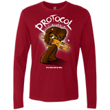 T-Shirts Cardinal / Small Protocol Blues Men's Premium Long Sleeve