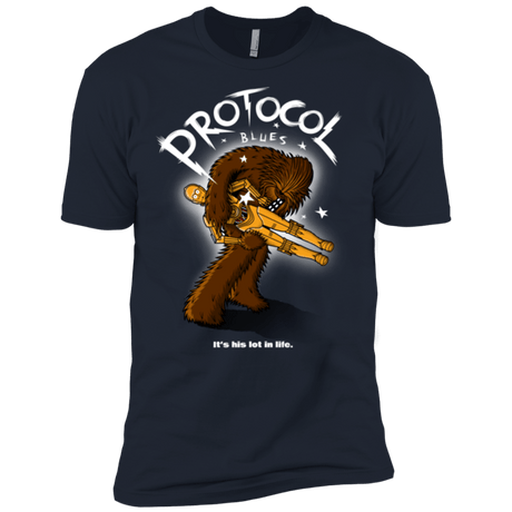T-Shirts Midnight Navy / X-Small Protocol Blues Men's Premium T-Shirt