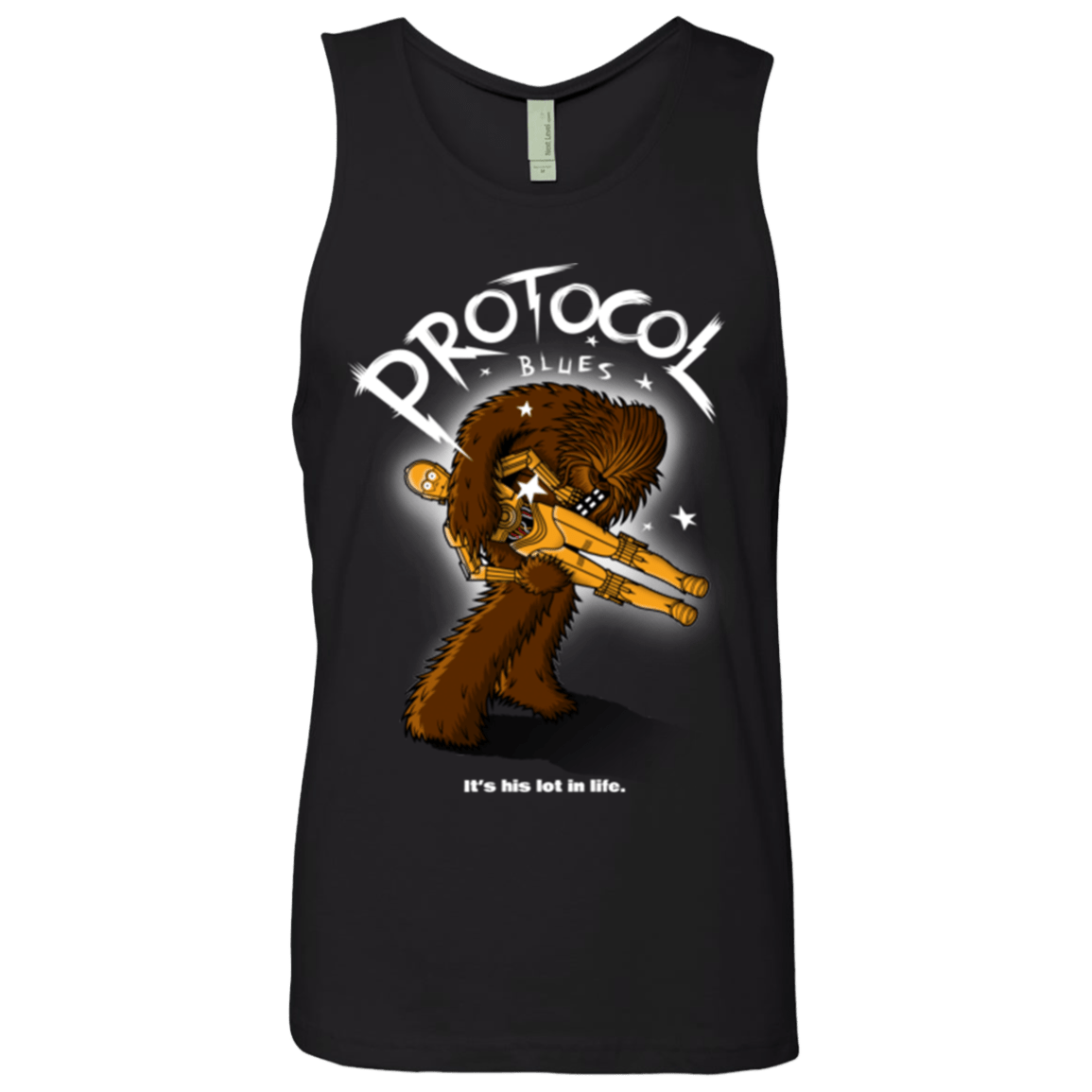 T-Shirts Black / Small Protocol Blues Men's Premium Tank Top