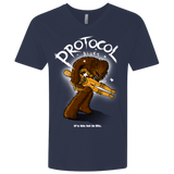 T-Shirts Midnight Navy / X-Small Protocol Blues Men's Premium V-Neck