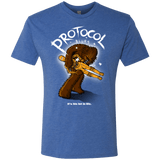 T-Shirts Vintage Royal / Small Protocol Blues Men's Triblend T-Shirt