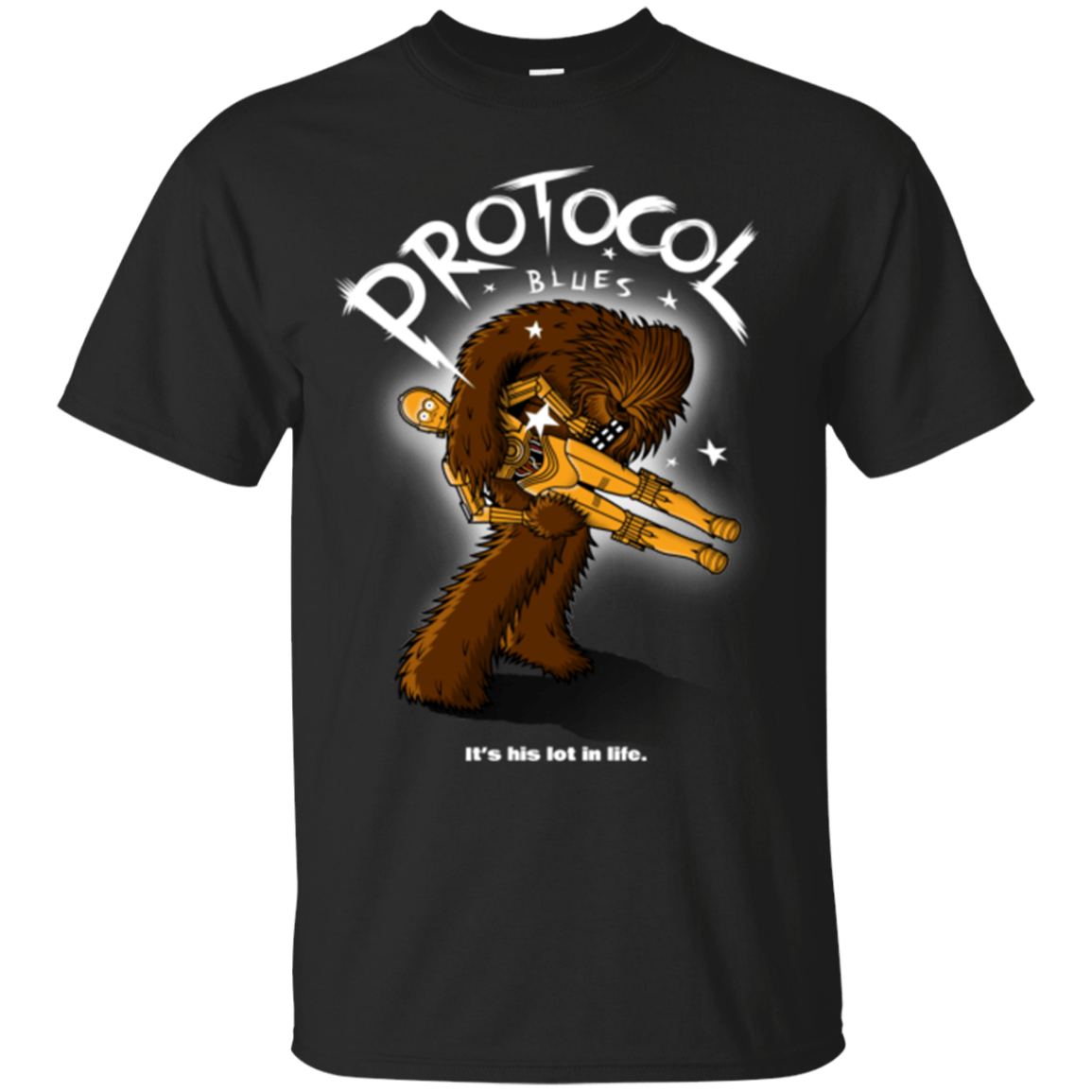 T-Shirts Black / Small Protocol Blues T-Shirt