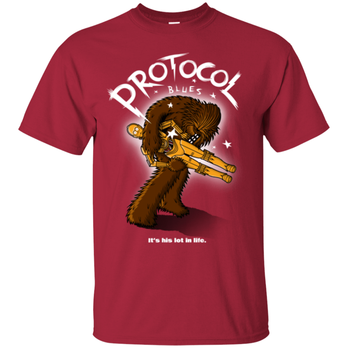T-Shirts Cardinal / Small Protocol Blues T-Shirt