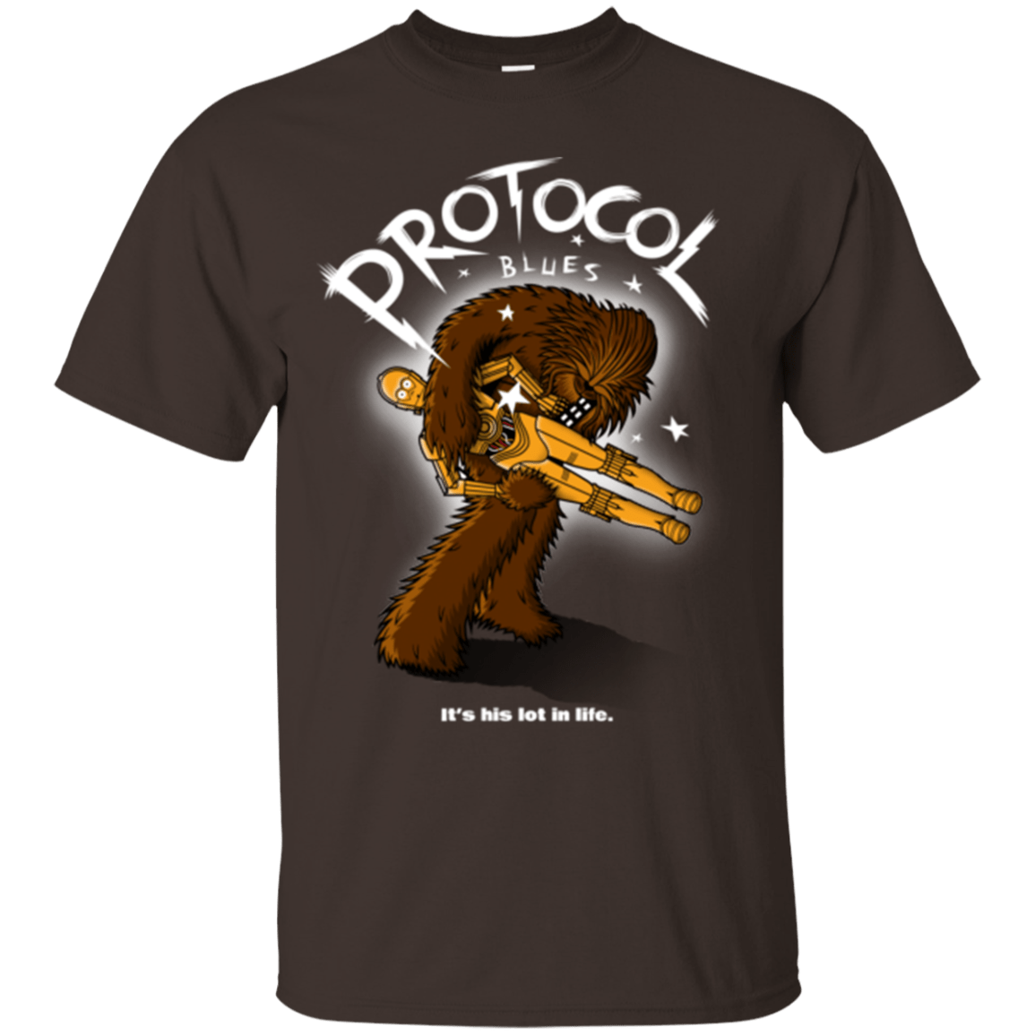 T-Shirts Dark Chocolate / Small Protocol Blues T-Shirt