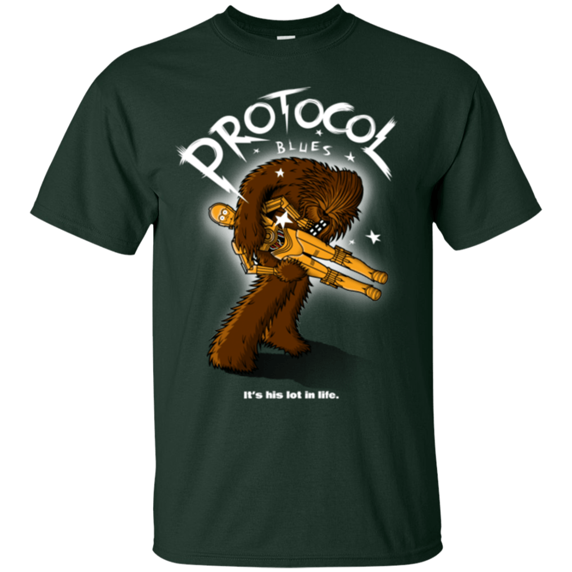 T-Shirts Forest Green / Small Protocol Blues T-Shirt