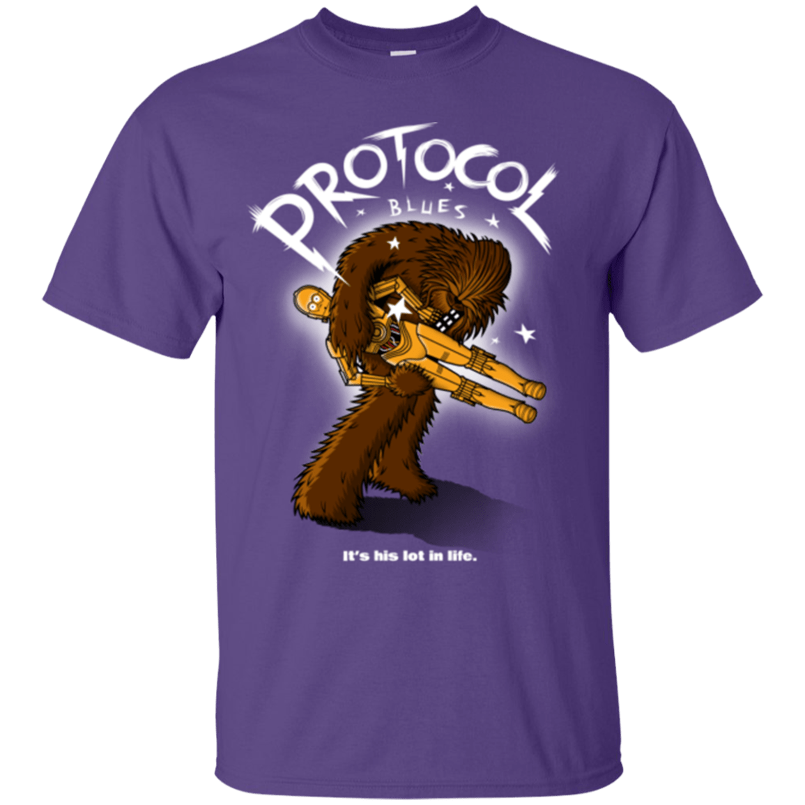 T-Shirts Purple / Small Protocol Blues T-Shirt