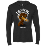 T-Shirts Vintage Black / X-Small Protocol Blues Triblend Long Sleeve Hoodie Tee