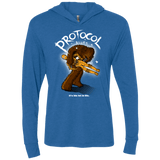 T-Shirts Vintage Royal / X-Small Protocol Blues Triblend Long Sleeve Hoodie Tee